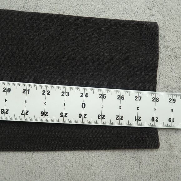 Chico's Jeans Gray Mid-Rise Straight - Picture 5 of 16